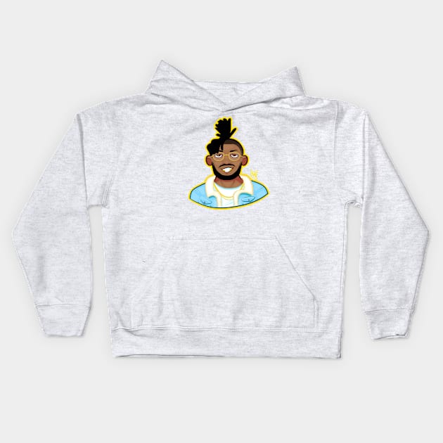 N'Jadaka, Killmonger Kids Hoodie by 8bitmonkey